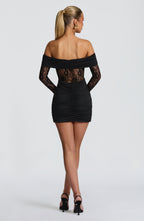 Sukienka mini Sauline – czarna