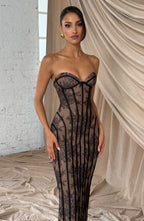 Sukienka maxi Sian – modelująca sylwetkę