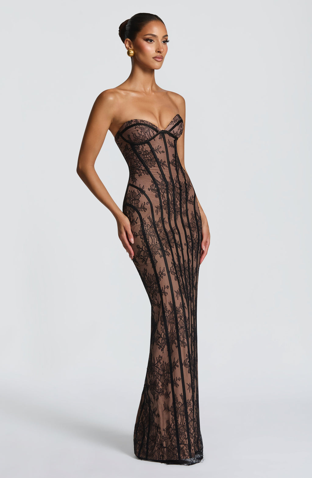Sukienka maxi Sian – modelująca sylwetkę
