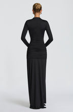 Sukienka maxi Tahnee – czarna