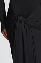 Sukienka maxi Tahnee – czarna