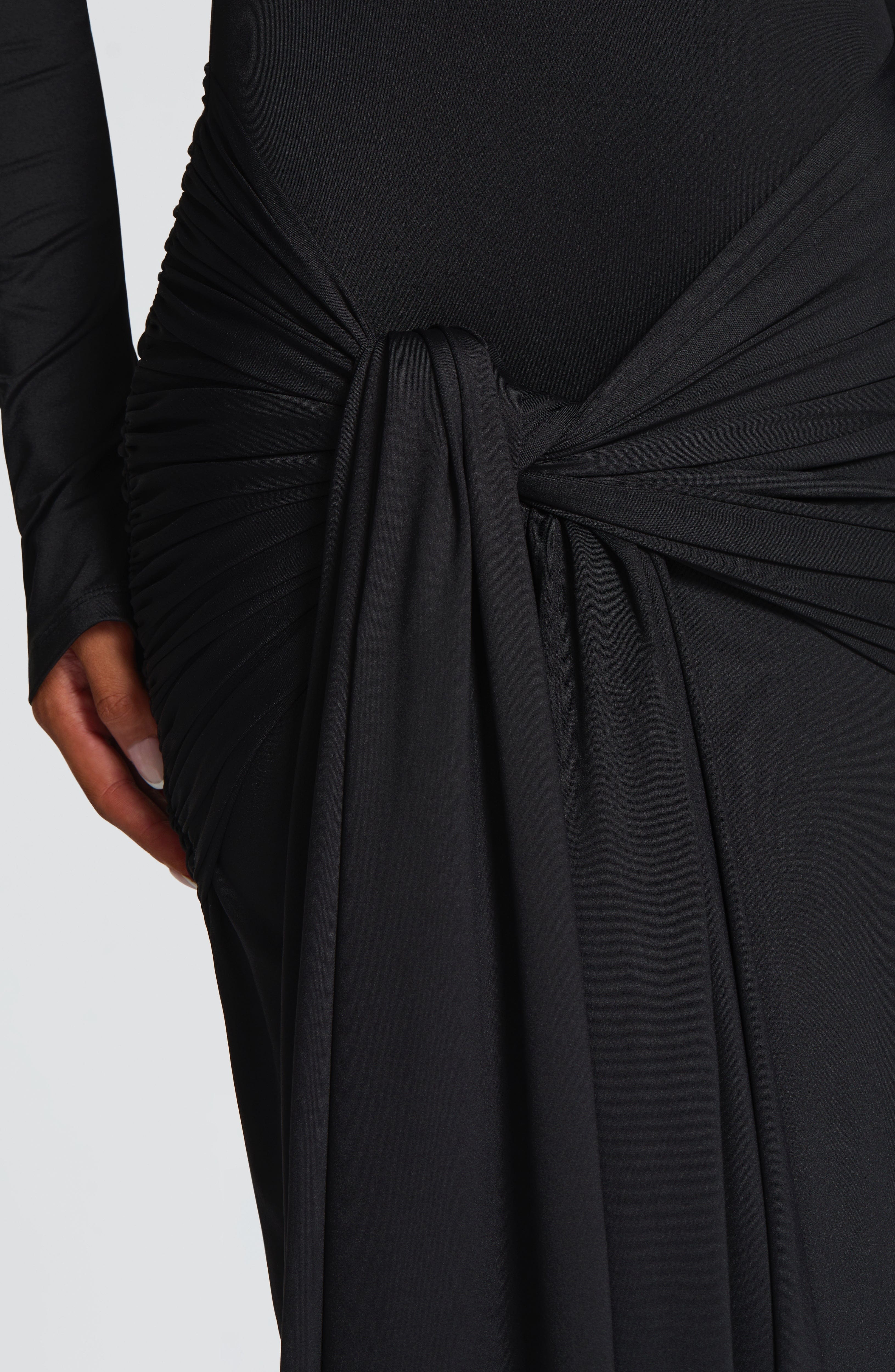 Sukienka maxi Tahnee – czarna